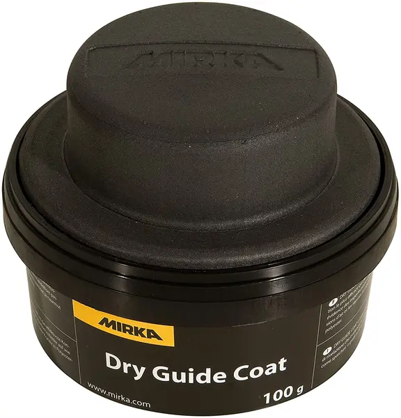 Pudra praf control cu aplicator, culoare neagra, 100g MIRKA