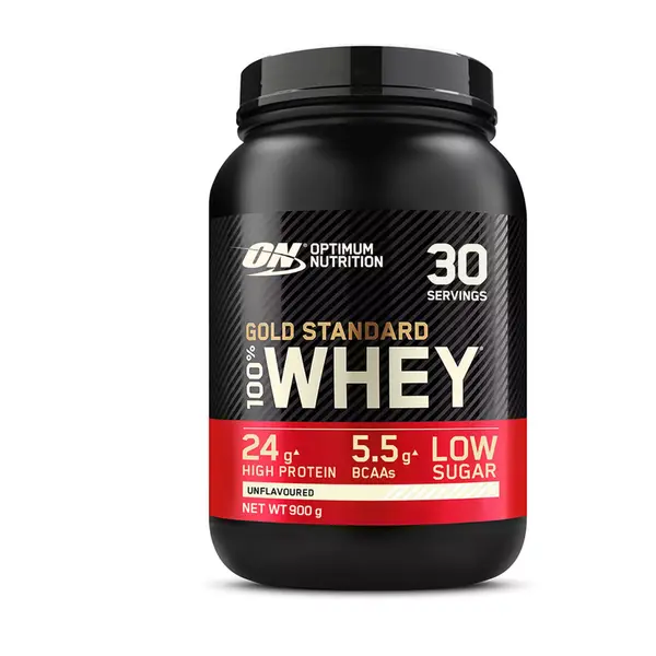 Pudra proteica proteine din zer 100% whey gold standard Fara Aroma, 900g, Optimum Nutrition