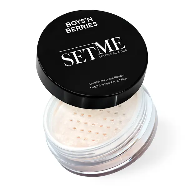 Pudra Pulbere Translucida pentru Fixare Boys`n Berries Set Me Tra
