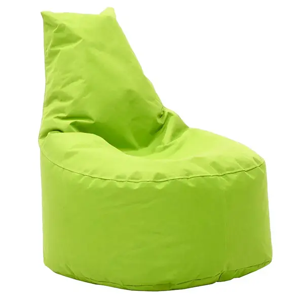 Puf bean bag, impermeabil, albastru deschis, 65x65 cm