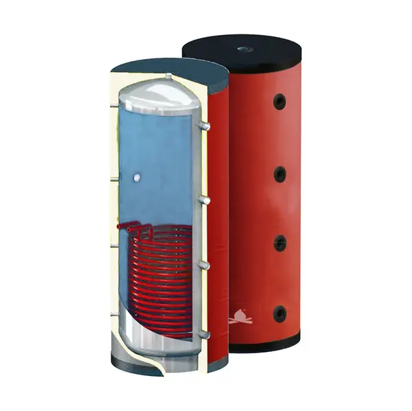 Puffer 1000 l cu 1 serpentina clasa energetica C husa izolatie