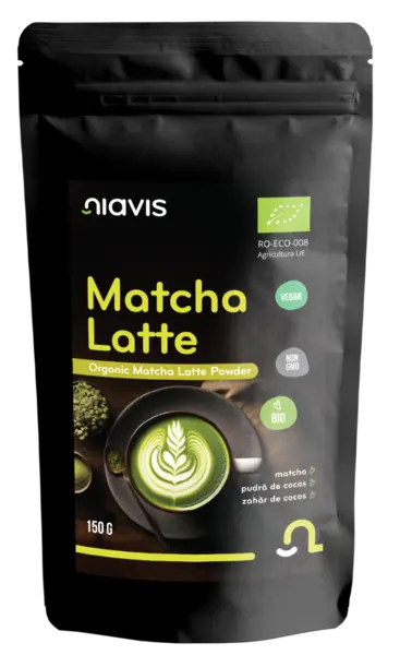 Pulbere ecologica Matcha Latte, 150g, Niavis