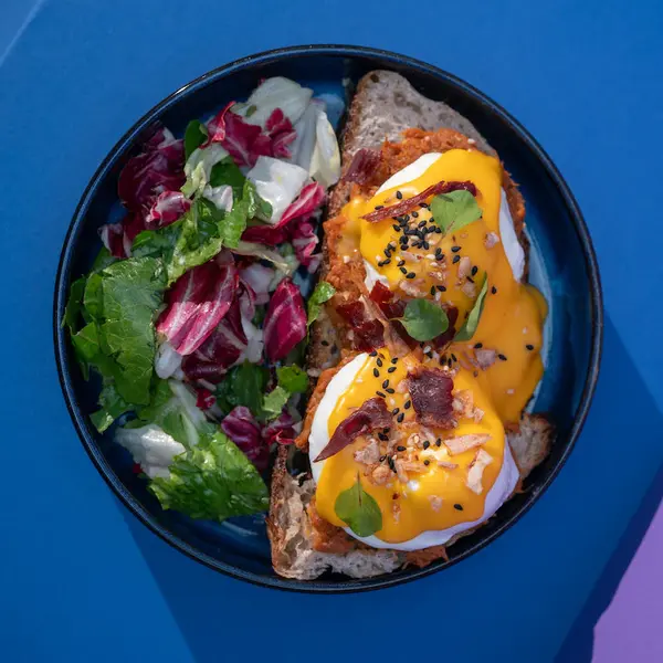 PULLED PORK EGGS BENEDICT CU PORC GĂTIT ÎNCET - Default Title