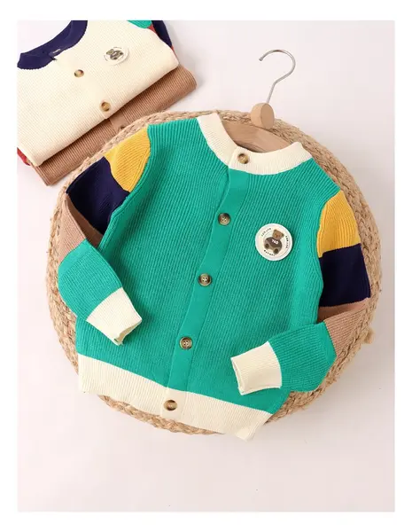 Pulover Cool Forlyd Bear, verde
