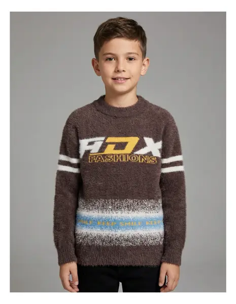 Pulover Mohair, ADX Fashion, maro