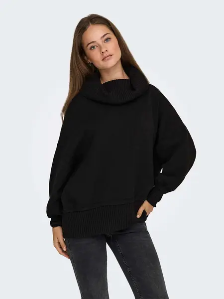 Pulover Onlhazel Ls Cowlneck Rp Knt