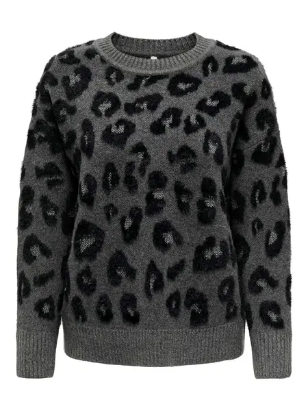 Pulover Onlsara Ls Jq Glitter O-Neck Knt