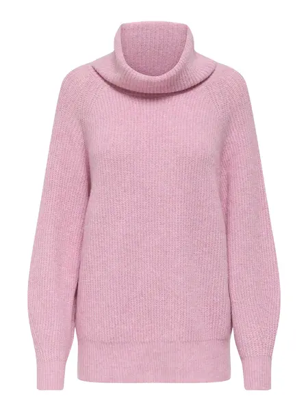 Pulover Onlwhitney Life Ls Loose Rollneck Knt