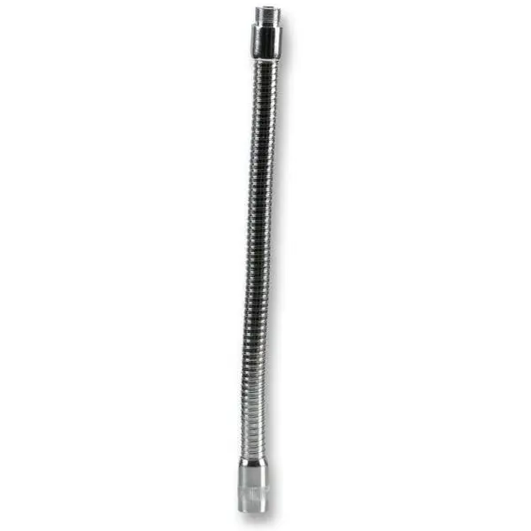 Pulse Suport pentru microfon Gooseneck de 300 mm argintiu
