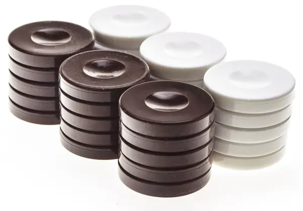 Puluri de table Manopoulos -Plastic, maro/alb (36 mm)
