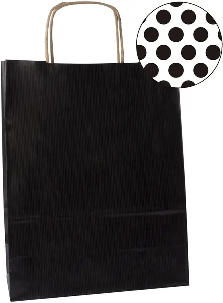 Punga cadou Apli - 25 х 11 х 31, negru