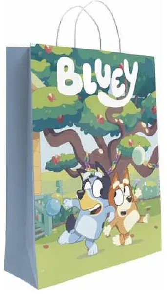 Pungă cadou IPA - Bluey, 32 x 24 x 10 cm