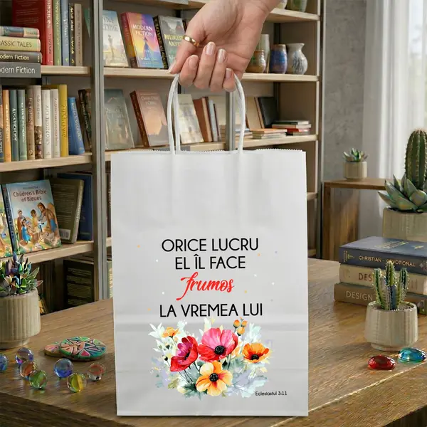 Punga Cadou Orice lucru EL il face frumos PHCP4 25X31X11 cm