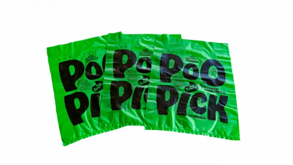 Punga igienica pentru caini POOPICK - 100% biodegradabil , 0% plastic, 0% petrol - 10 buc