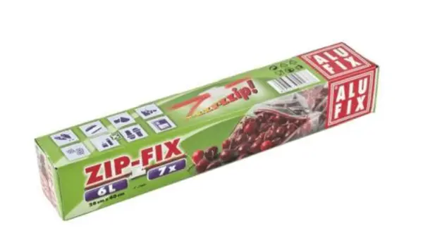 Punga ZIP 6 L 7 buc Alufix Punga ZIP 6 L 7 buc Alufix
