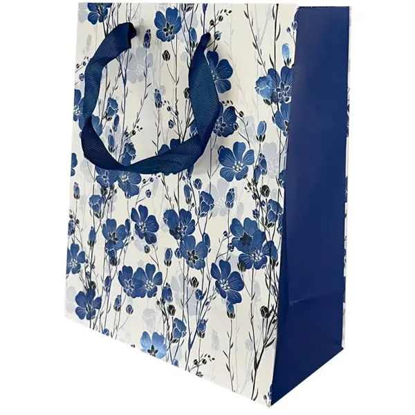Pungi Cadou Medii, Flax Plants, 20 x 25 x 10 cm, Perfecto