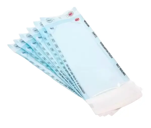 Pungi de Sterilizare Autoclav, Medicare, pentru Cabinete Stomatologice, Standard Tip 5, Dimensiuni 100mm X 260mm, 200 buc