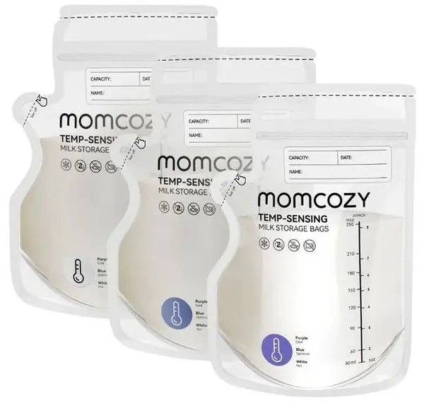 Pungi Momcozy pentru depozitarea laptelui matern - MS029, 60 bucăți