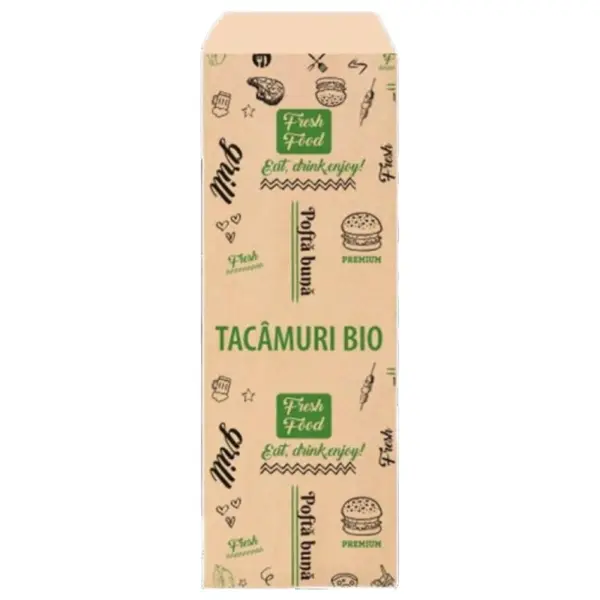 Pungi Tacamuri Natur, Model Fresh, 8 x 24 cm, 2000 Bucati