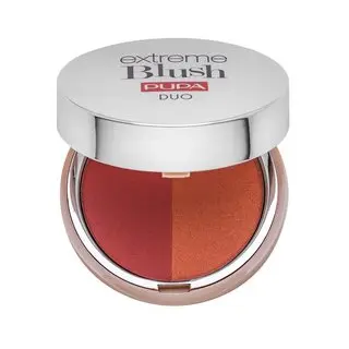 Pupa Extreme Blush DUO 130 Matt Salmon - Radiant Peach fard de obraz sub forma de pudra 4 g