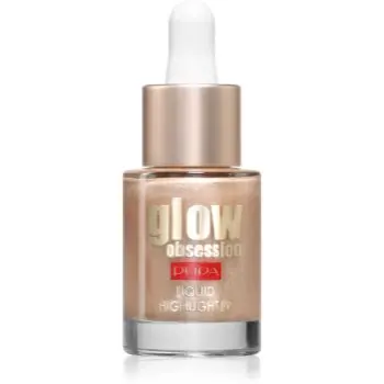 PUPA Milano Glow Obsession Liquid Highlighter iluminator lichid