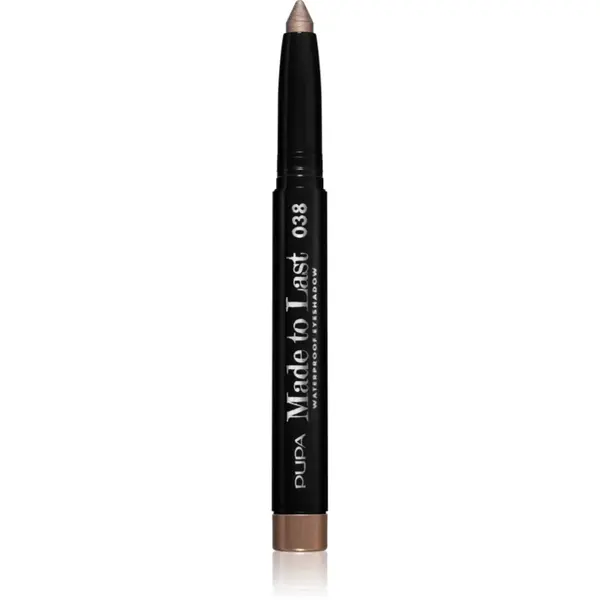 PUPA Milano Made to Last creion de ochi lunga durata impermeabil culoare 038 - Golden Platinum 1.4 g