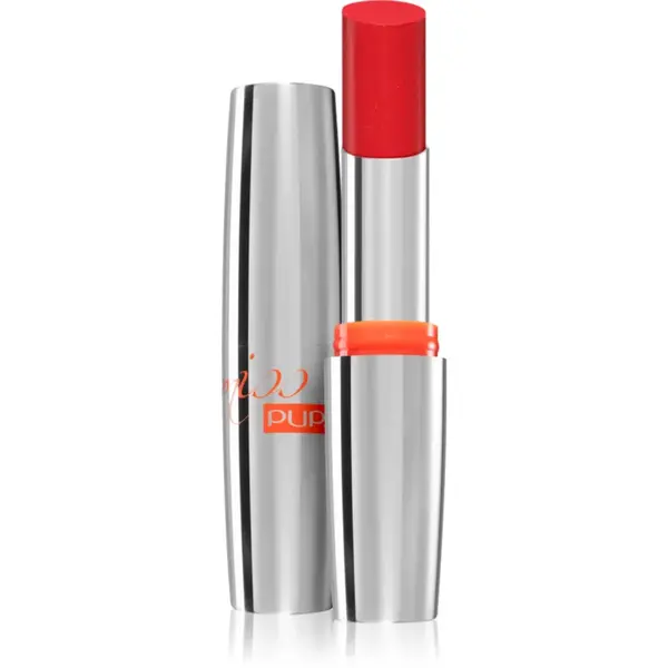 PUPA Milano Miss Pupa Ultra Shiny Lipstick ruj lucios hidratant culoare 504 - Spicy Red 2.4 ml