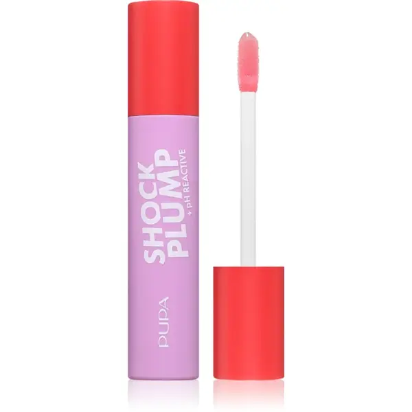 PUPA Milano Shock Plump Lip Gloss luciu de buze pentru un volum suplimentar culoare 002 Baby Doll 5 ml