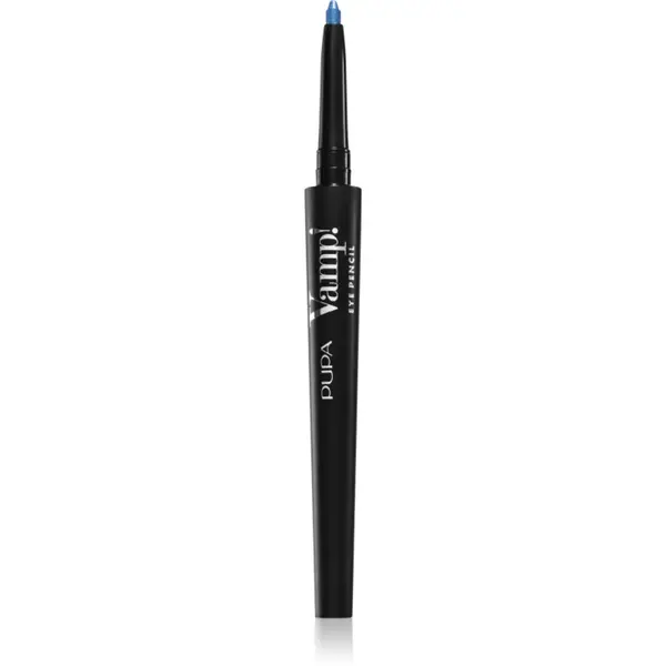 PUPA Milano Vamp! Eye Pencil creion dermatograf waterproof 2 in 1 culoare 403 Eccentric Blue 0.35 g