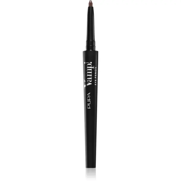 PUPA Milano Vamp! Eye Pencil creion dermatograf waterproof 2 in 1 culoare 202 Outstanding Brown 0.35 g