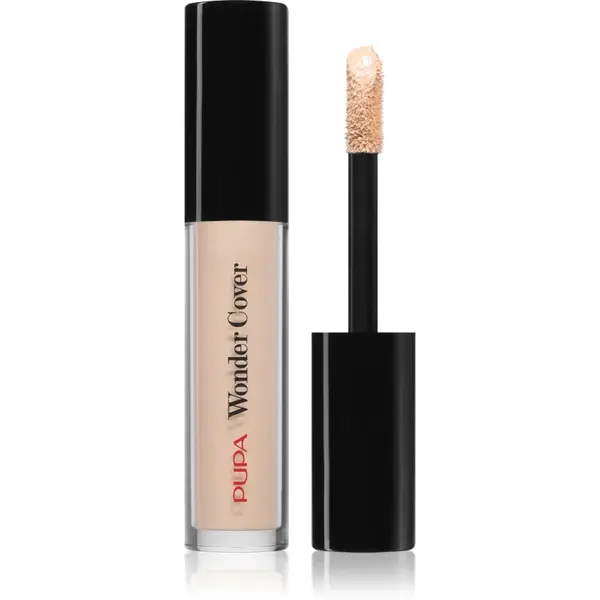 PUPA Milano Wonder Cover corector cu acoperire mare pentru look perfect culoare 001 Porcelain 4.2 ml