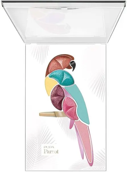 Pupa Paletă de farduri de pleoape Parrot, Bahia, 7 culorile