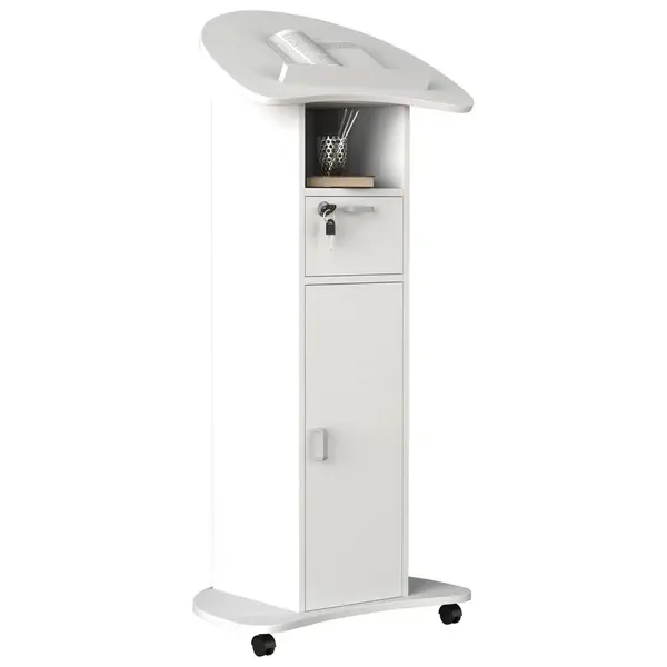 Pupitru, 56/37/110 cm, material pe bază de lemn