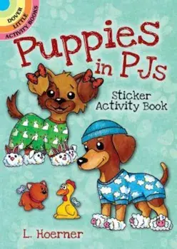 Puppies in Pjs Sticker Activity Book, Hardcover/Linda Hoerner