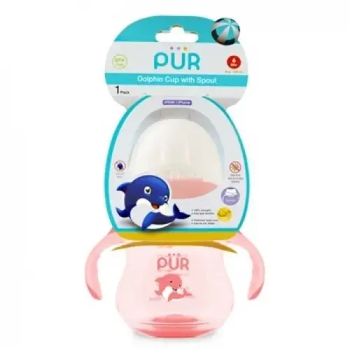 Pur cana forma delfin cu cioc silicon +6 luni, 230ml (5509) Zephyr Labs