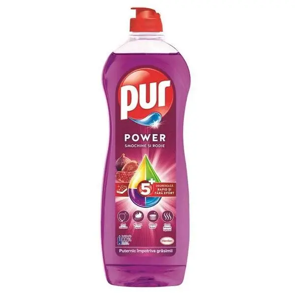 Pur Detergent pentru vase, 750 ml, Smochine si Rodie