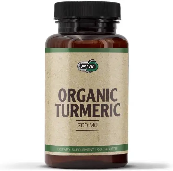 Pure Nutrition Turmeric Organic, 700 mg, 60 tablete