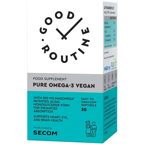 Pure Omega-3 Vegan 30cps moi Secom,