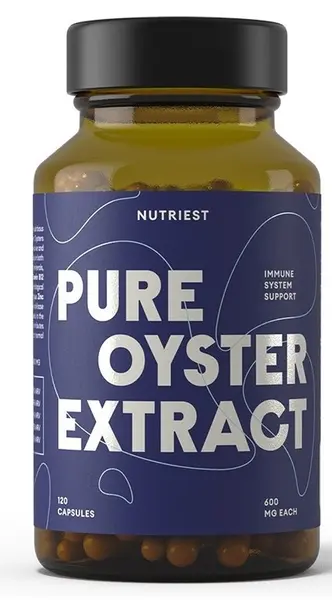 Pure Oyster Extract, 120 capsule, Nutriest
