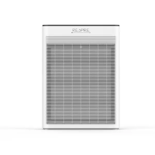 Purificator de aer Airbi Respire Alb, automatizare, control prin Wi-Fi din aplicatie mobila, afisaj, ionizator, lampa UV-C, temporizator