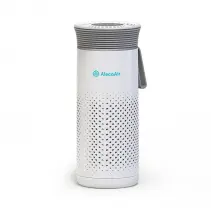 Purificator de aer AlecoAir P06 ATOM, Portabil - Baterie 2600 mAh, Lampa UV-C, True Hepa H13, Carbon Activ, USB