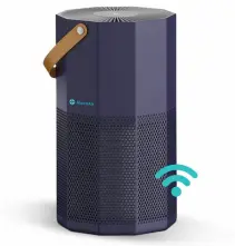 Purificator de aer AlecoAir P70 ROUBIQ, Wi-Fi, Lampa UV-C, Filtru True HEPA si Carbune Activ, Ionizare, PM 2.5