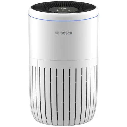 Purificator de aer Bosch Air 4000 Wi-Fi, CADR 300m3/h, Prefiltru, filtru HEPA H13, filtru carbon activ, senzor de praf, timer (Alb)