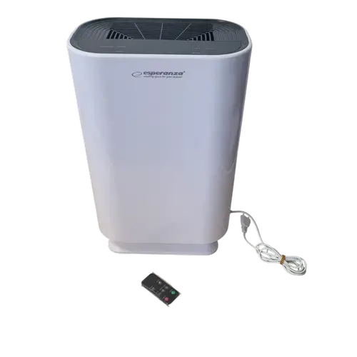 Purificator de aer ESPERANZA BORA EHP003, Acoperire pana la 50 mp, Filtru HEPA, Nivel zgomot 50dB (Alb)