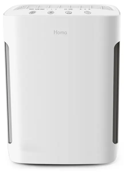 Purificator de aer Homa - HZ25UVI, HEPA, 45 dB, alb