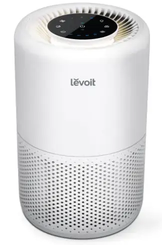 Purificator de Aer Smart Levoit Core 200S, Wi-Fi, Filtru 3 in 1 True HEPA H13, Carbon Activ, Remote Control, Super Silent, Compatibil cu Alexa/Google Home, Touch Screen (Alb)