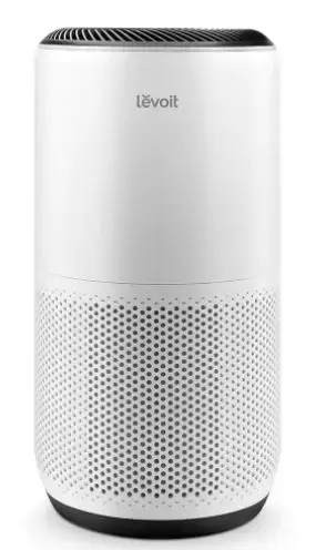 Purificator de aer Smart Levoit Core 400S Wi-Fi, Filtru 3 in 1 True HEPA H13, Carbon Activ, Senzor Calitate Aer, Mod Auto, Compatibil cu Alexa/Google Home, Panou Comanda Touch Screen, Control Remote (Alb)