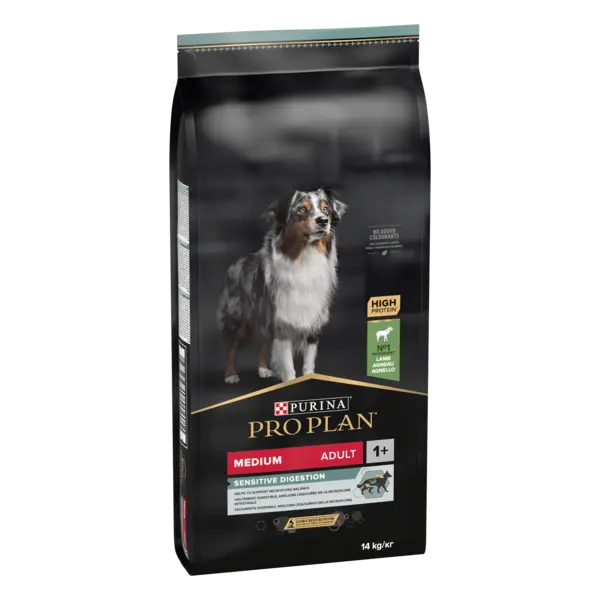 PURINA PRO PLAN ADULT Sensitive Digestion, Talie Medie, Miel, 10 kg