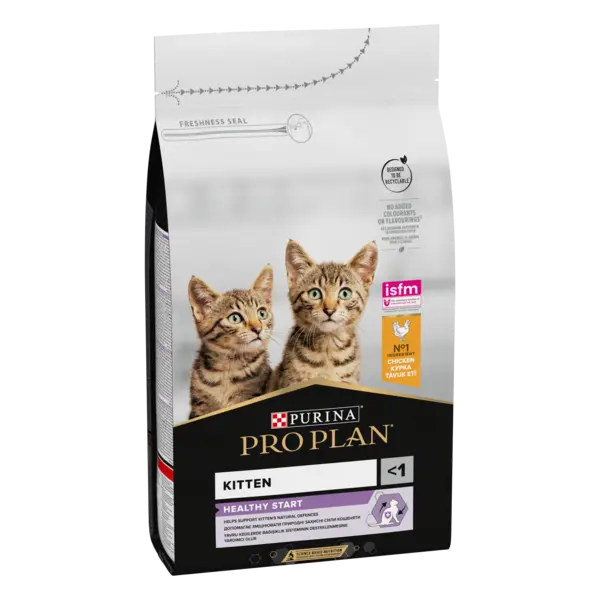 PURINA PRO PLAN KITTEN Healthy Start, Pui, 1.5 kg