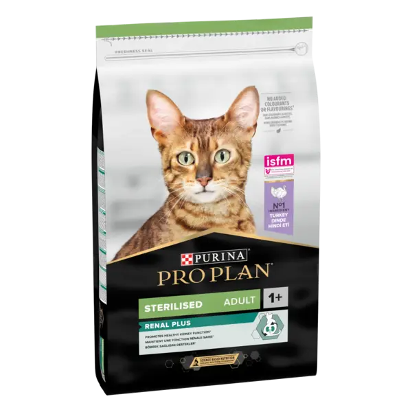 PURINA PRO PLAN STERILISED Renal Plus, Curcan, 10 kg
